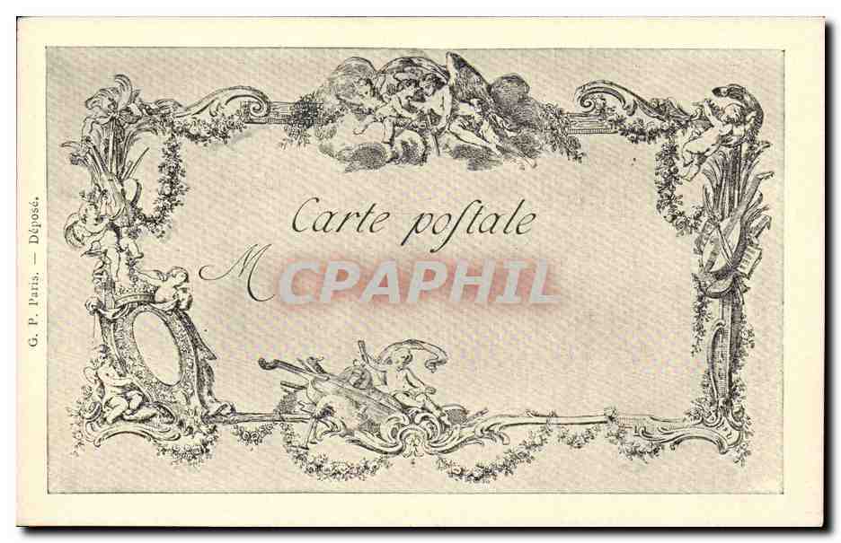 Pastorale — B. Le Prince, inv. 1781 — 41e Série, N° 119 — Verso