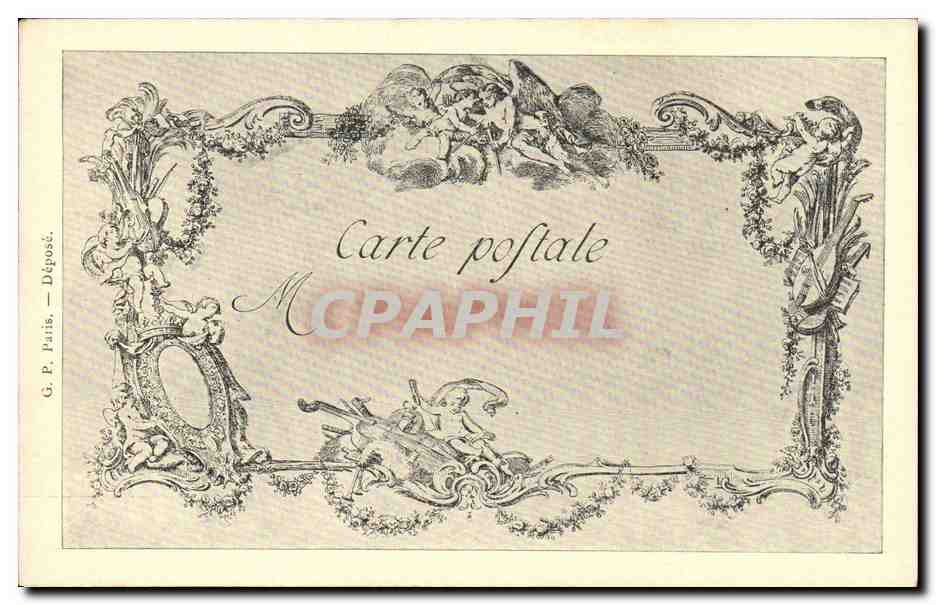 Les plaisirs de l'été — Madame de Pompadour — Boucher, pinx. / Daullé, sculpt. — Les chefs-d'œuvre de l'art au XVIIIe siècle — 7e série, n° 84 — Verso