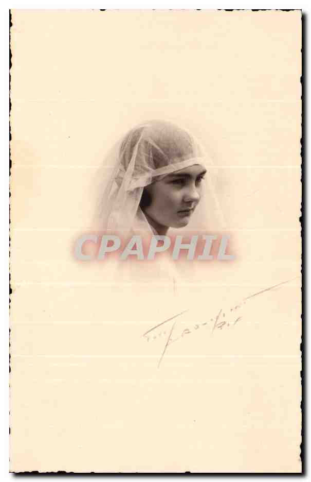 CPA Fantaisie Femme