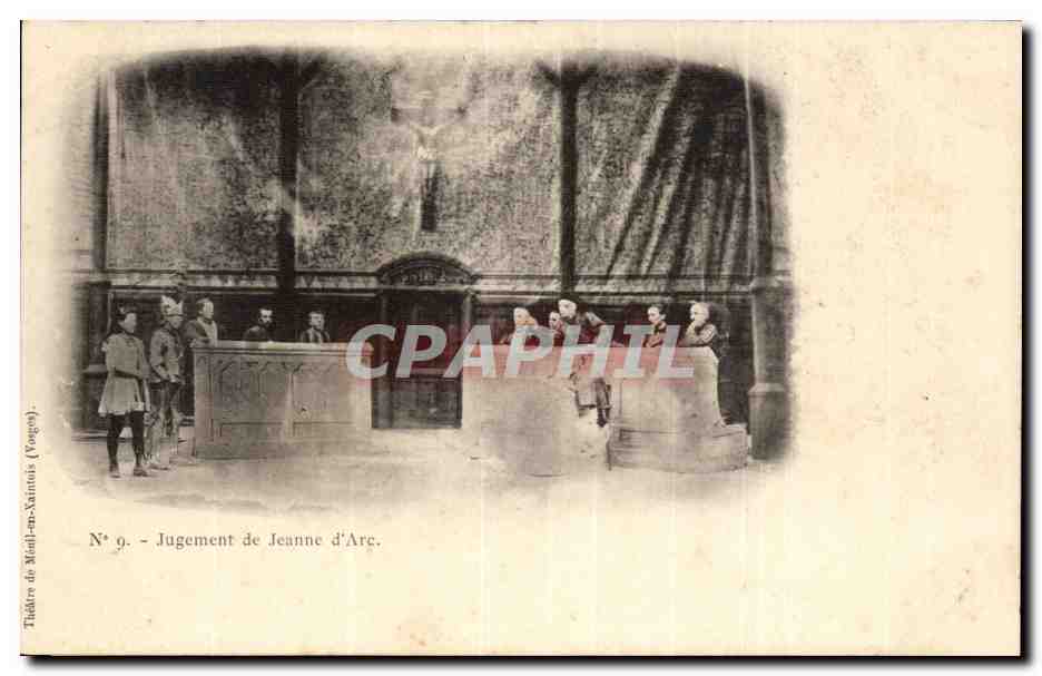 CPA Jugement de Jeanne d'arc Orleans Theatre