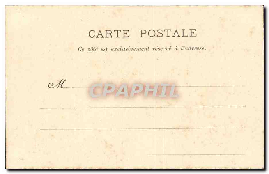 CPA Jugement de Jeanne d'arc Orleans Theatre — Verso