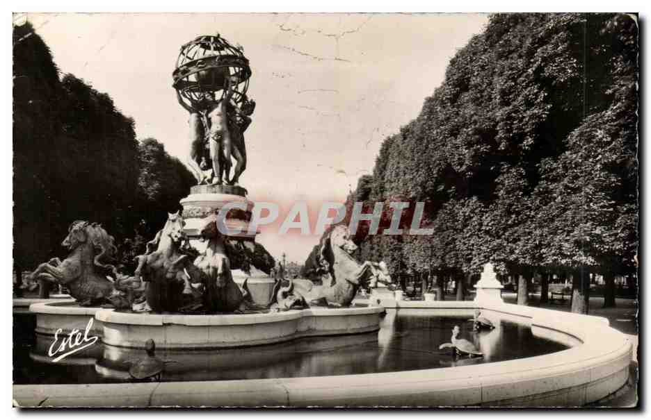CPA Paris Fontaine de l'observatoire 