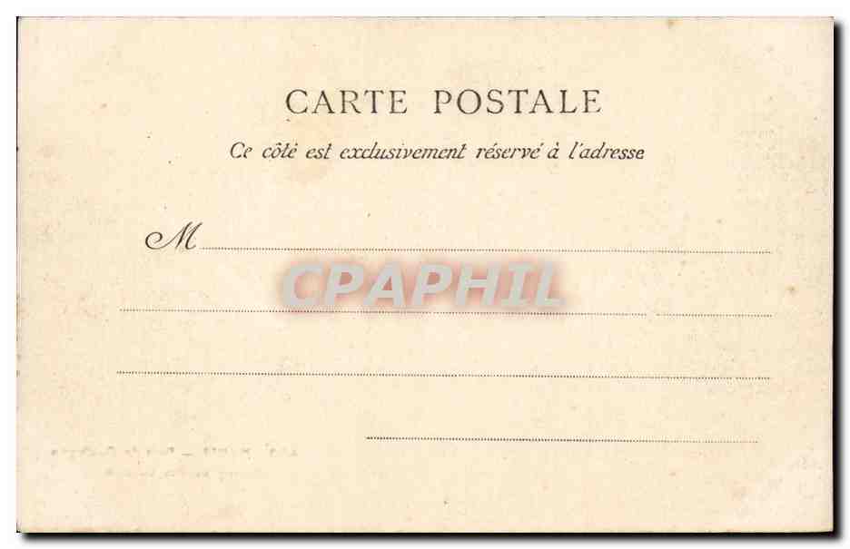 CPA Paris Bois de Boulogne Ferme du Pre Catalan — Rückseite