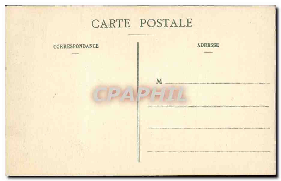 CPA Paris Batignolles Monceau Rue Duloug Eglise de l'ascension — Rückseite