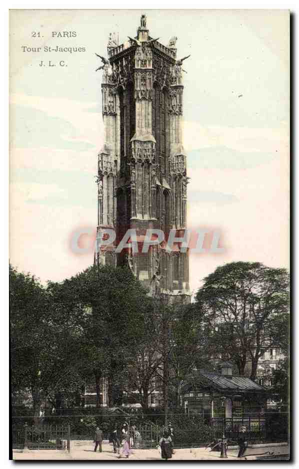 CPA Paris Tour Saint Jacques