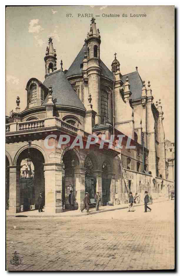CPA Paris Oratoire du Louvre