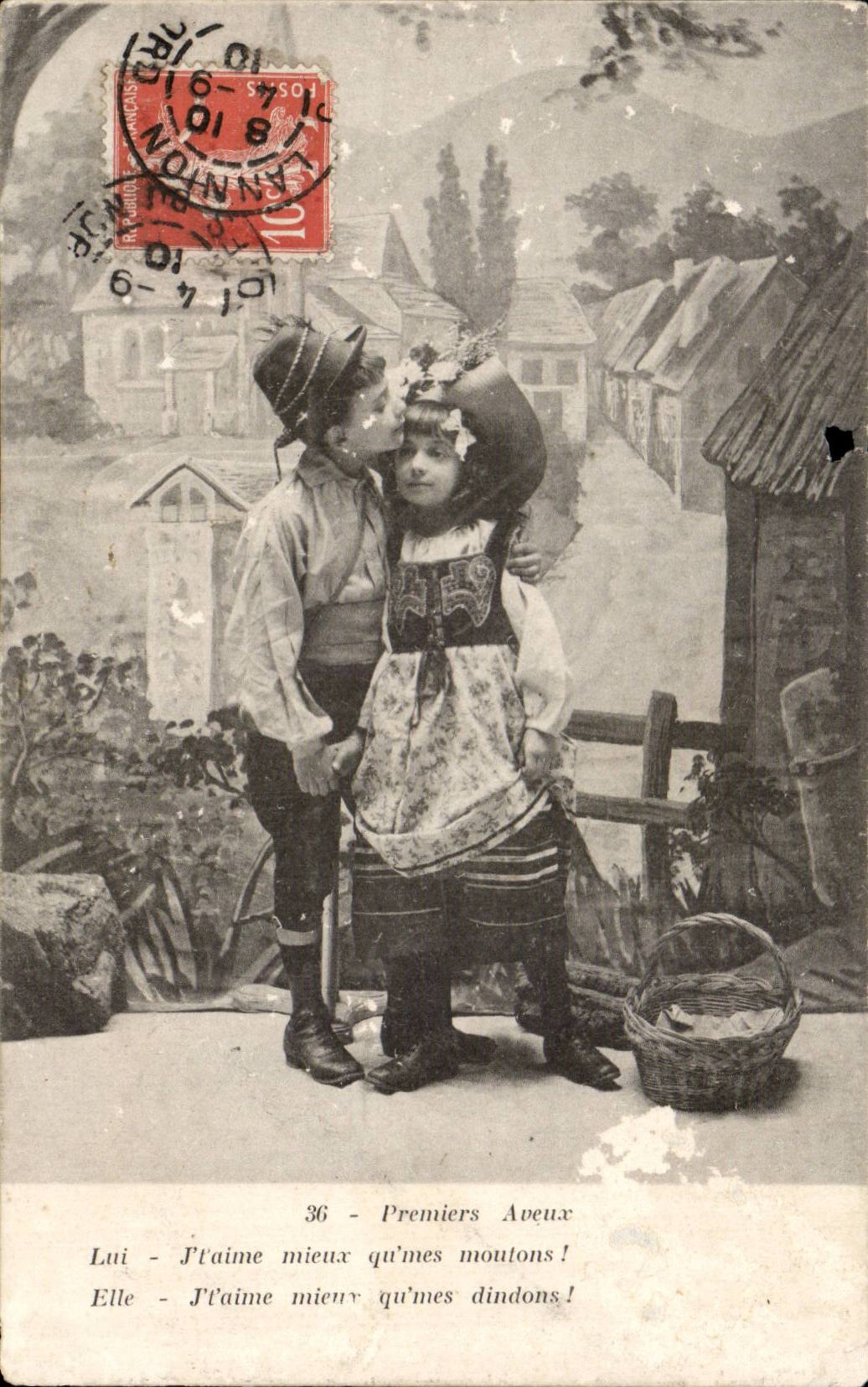 CPA Fantaisie Enfants