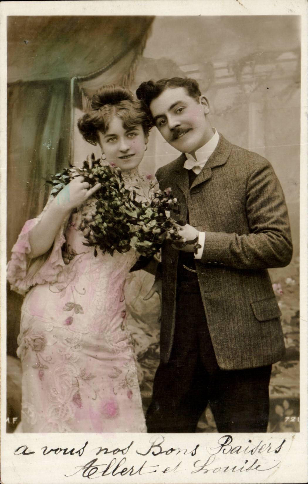 CPA Fantaisie Femme 