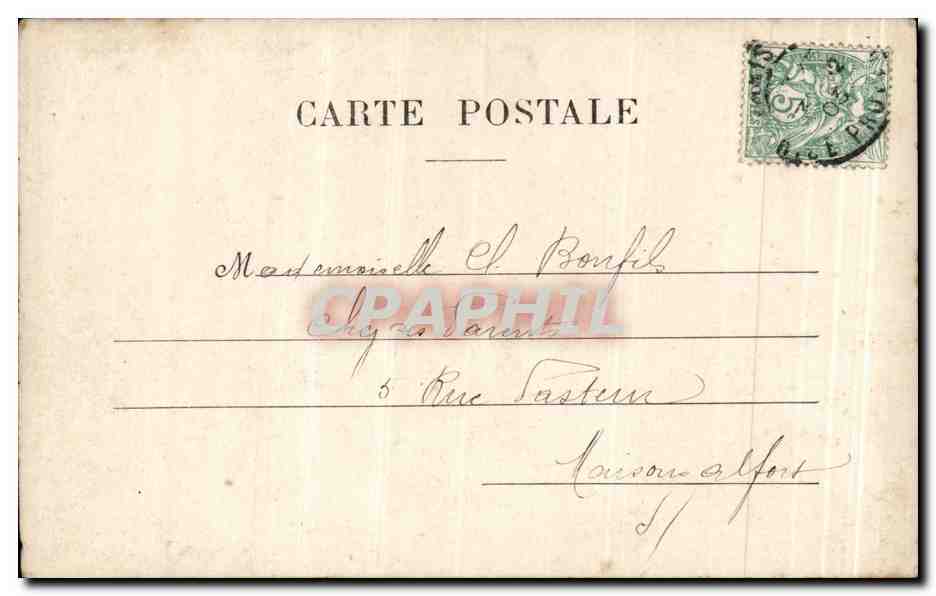 Soggetto: Capodanno 1904 — Due scene (donna con ventaglio, donna in paesaggio invernale) — AN Paris, n° 275 — Verso
