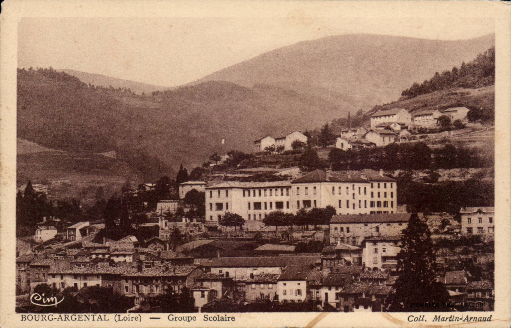 CPA Bourg Argental Groupe scolaire