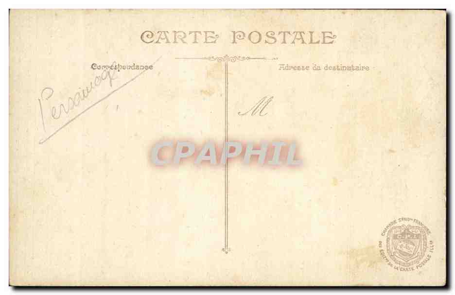 CPA Militaria General De castelnau ( militaria ) — Rückseite