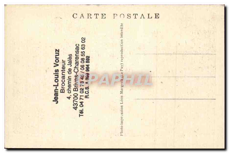 CPA Etablissement Sainte Marie de l'Assomption Promenade dans la propriete avec chemin de croix — Rückseite