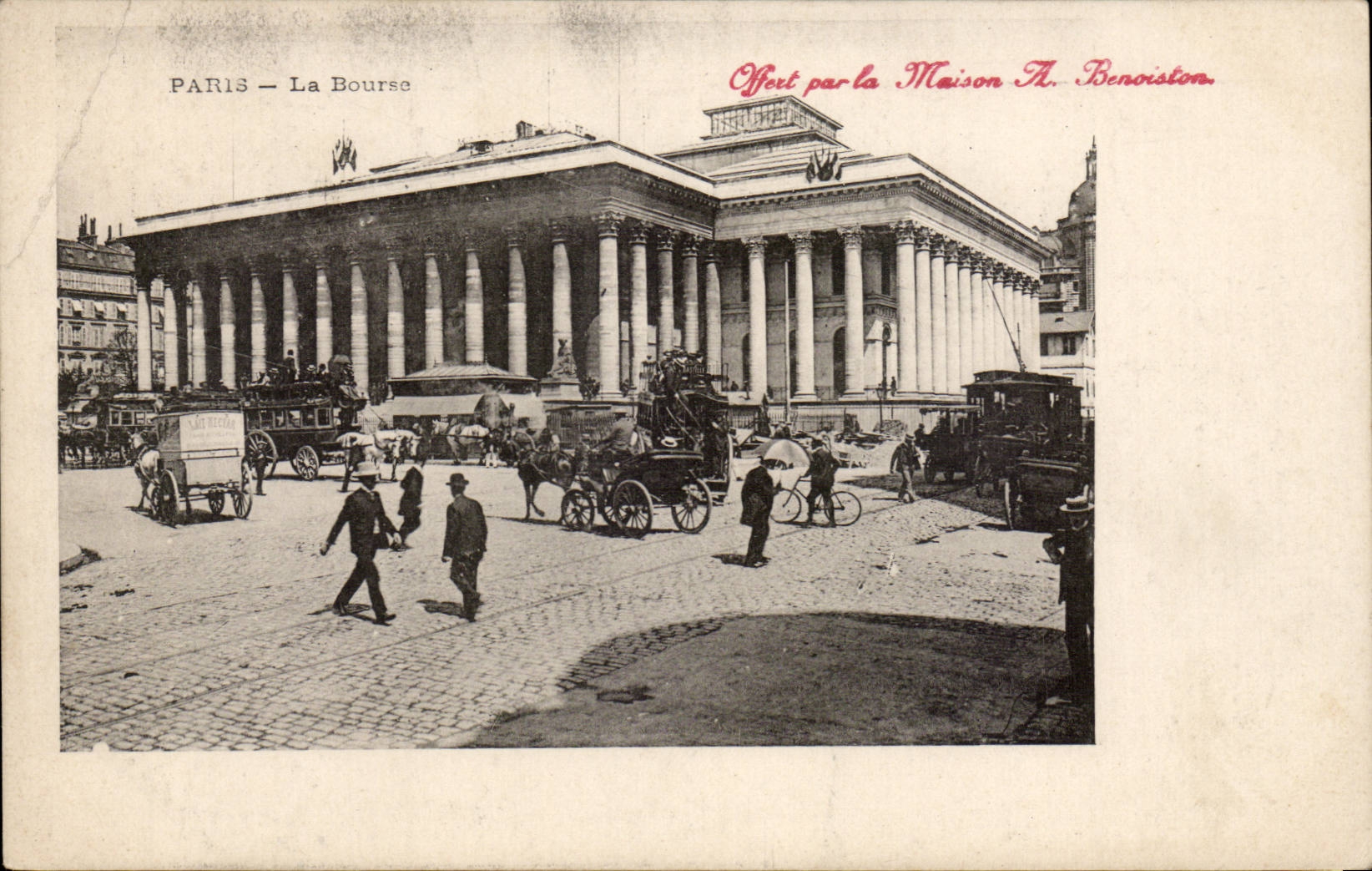 Paris CPA La Bourse