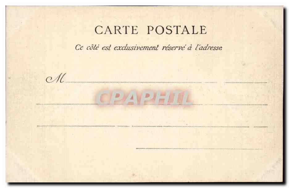 Paris CPA Fontaine Carpeaux — Rückseite