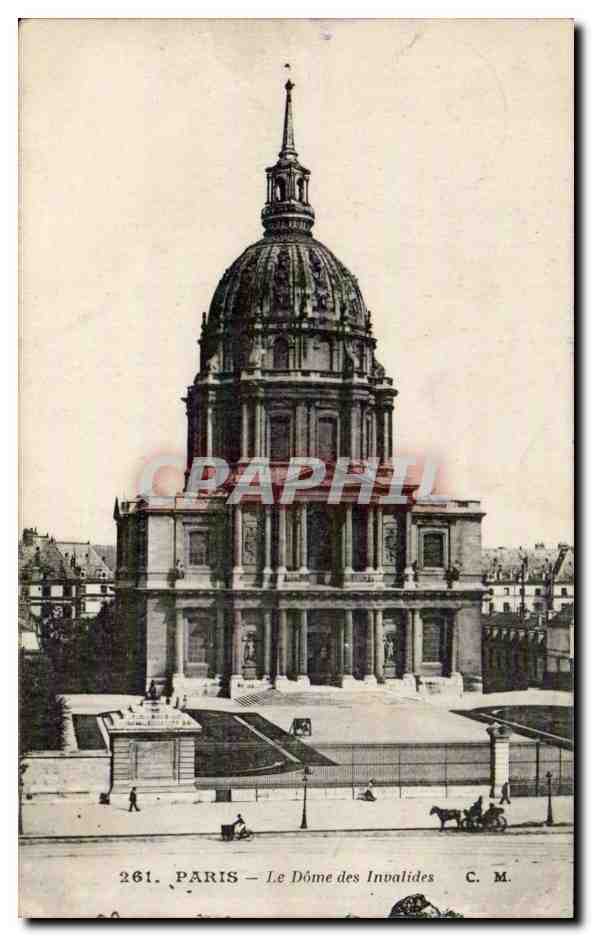Paris CPA Dome des invalides