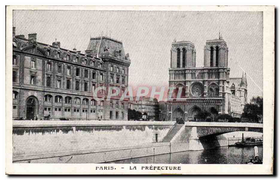 Paris CPA la Prefecture