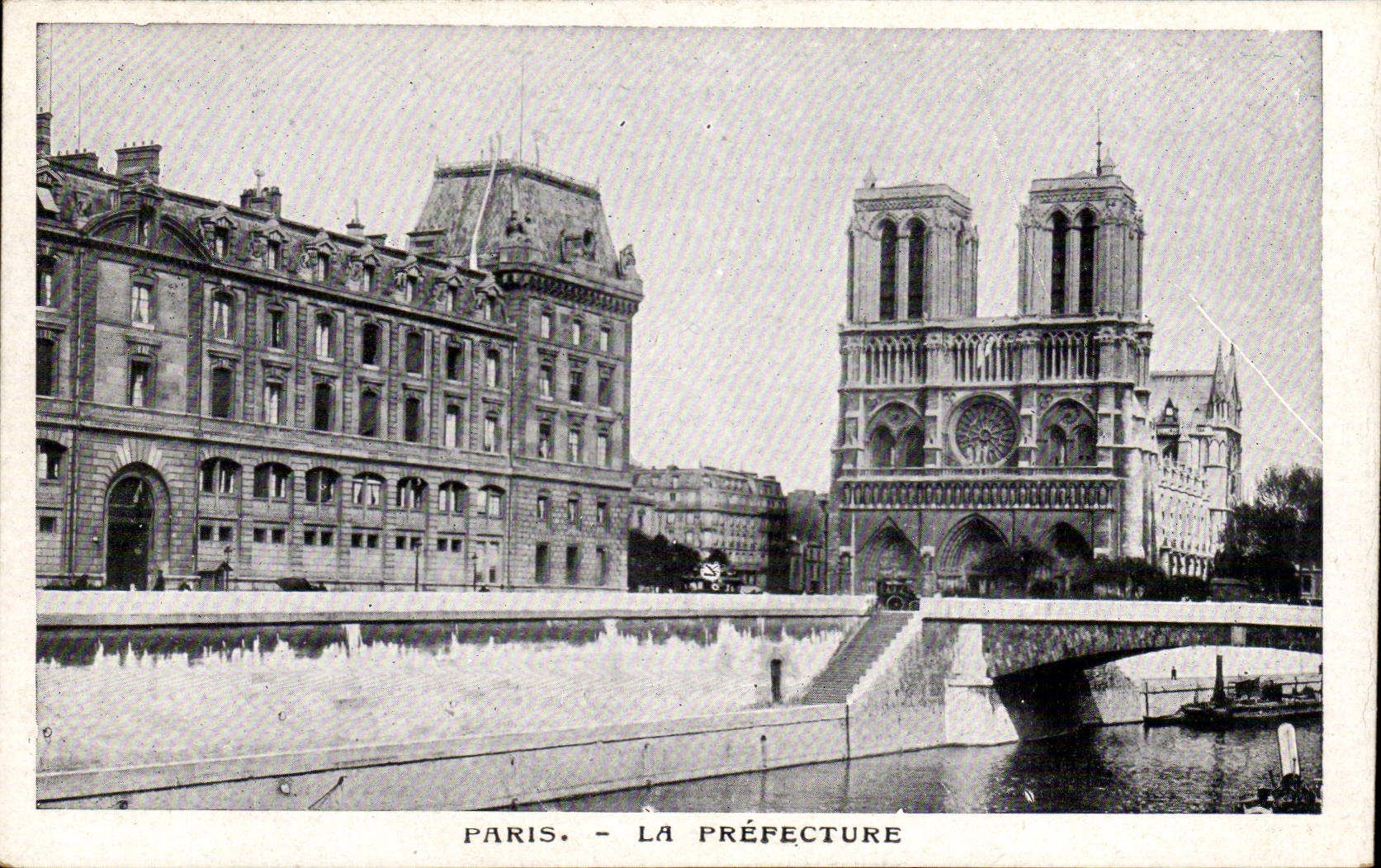 Paris CPA la Prefecture