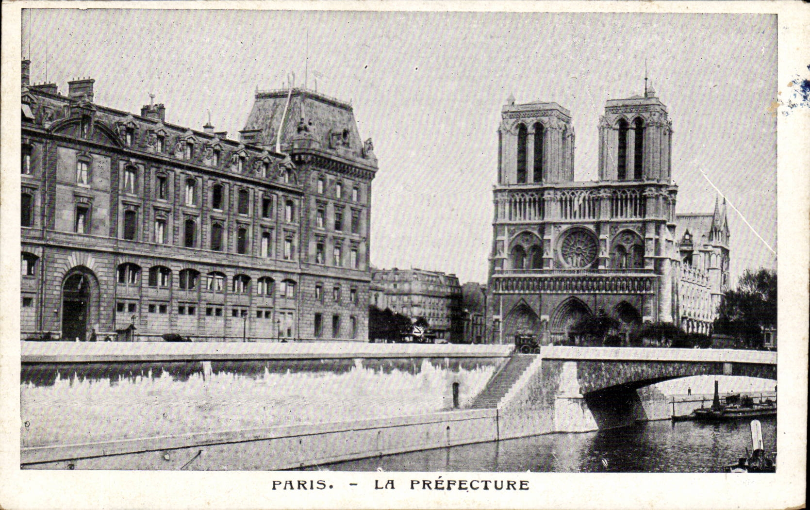 Paris CPA la Prefecture
