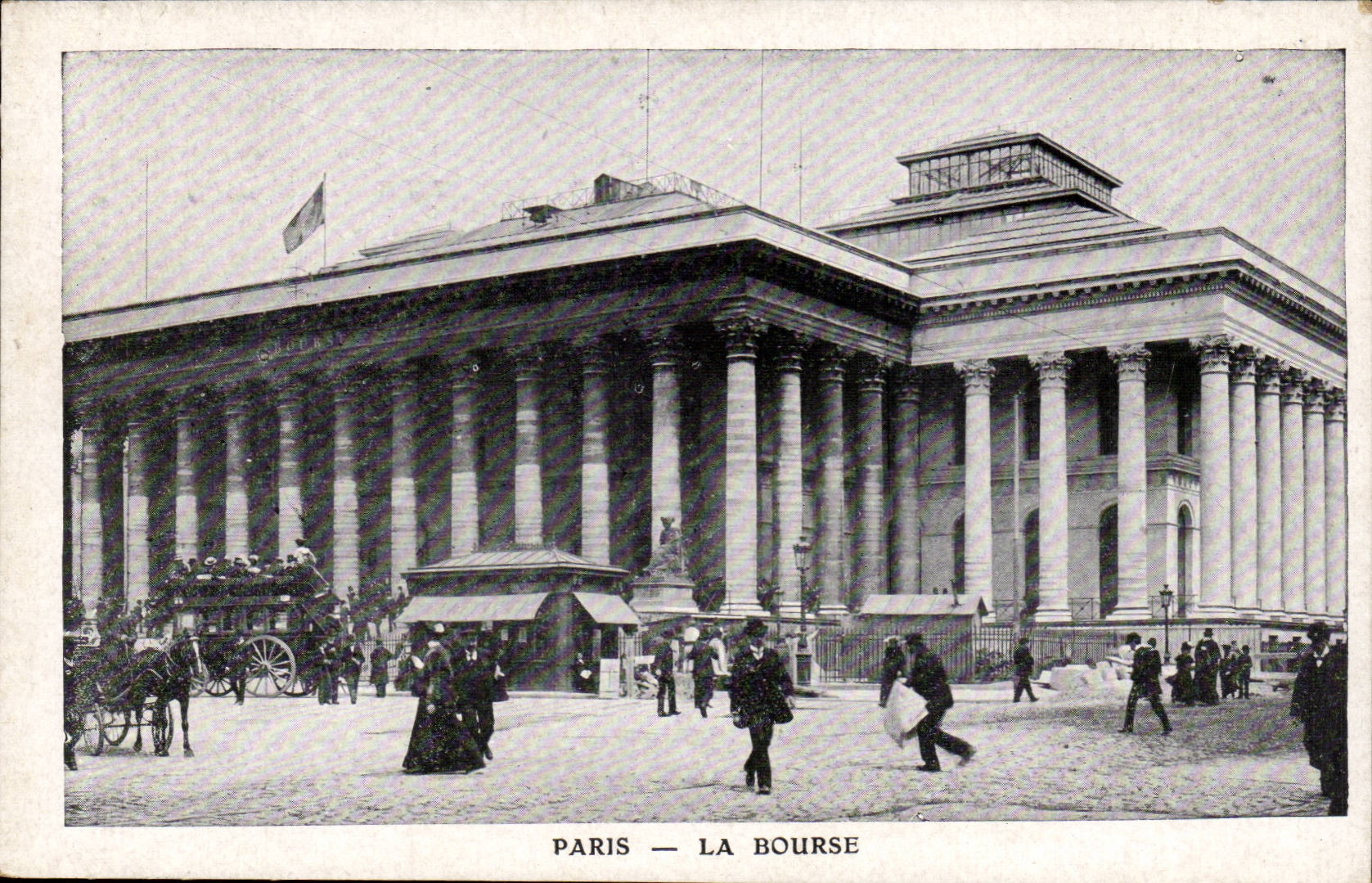 Paris CPA La Bourse