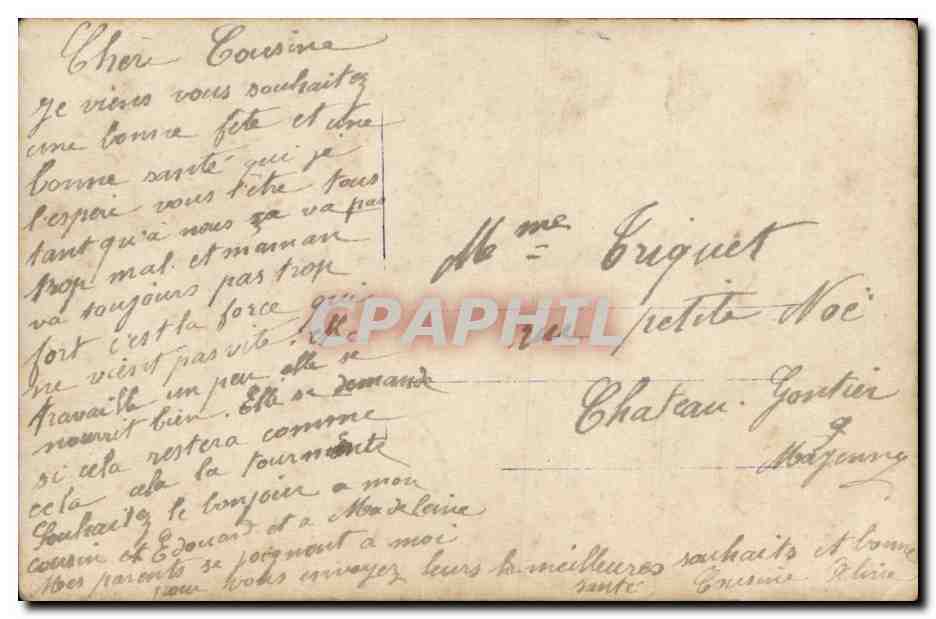 Jeune femme tenant des roses — Syla 723 — éditeur Syla — Verso
