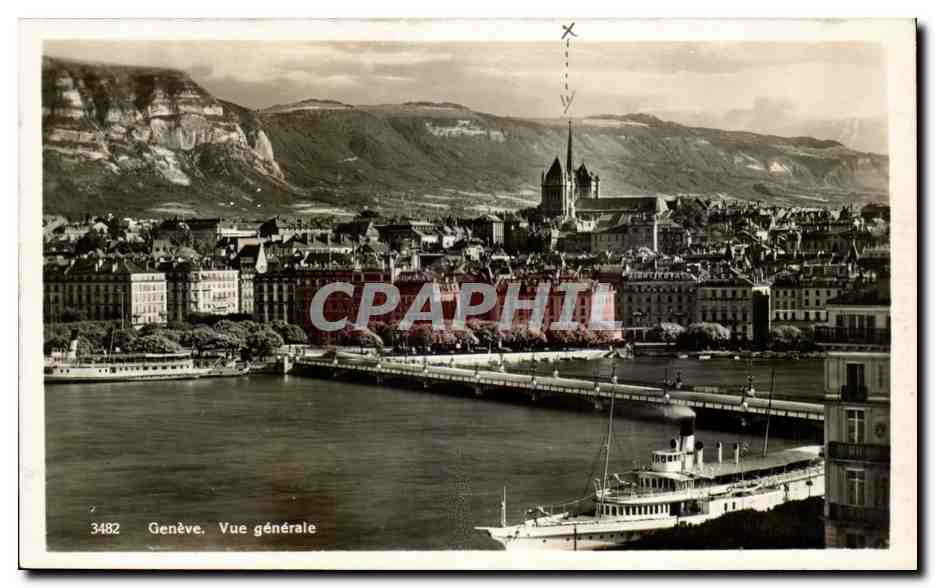 CPM Geneve Vue generale