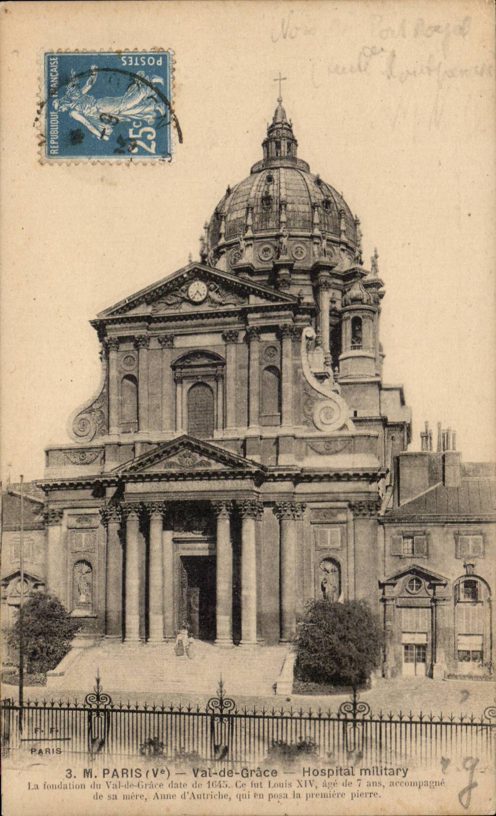 CPA Paris Val de Grace Hopital militaire