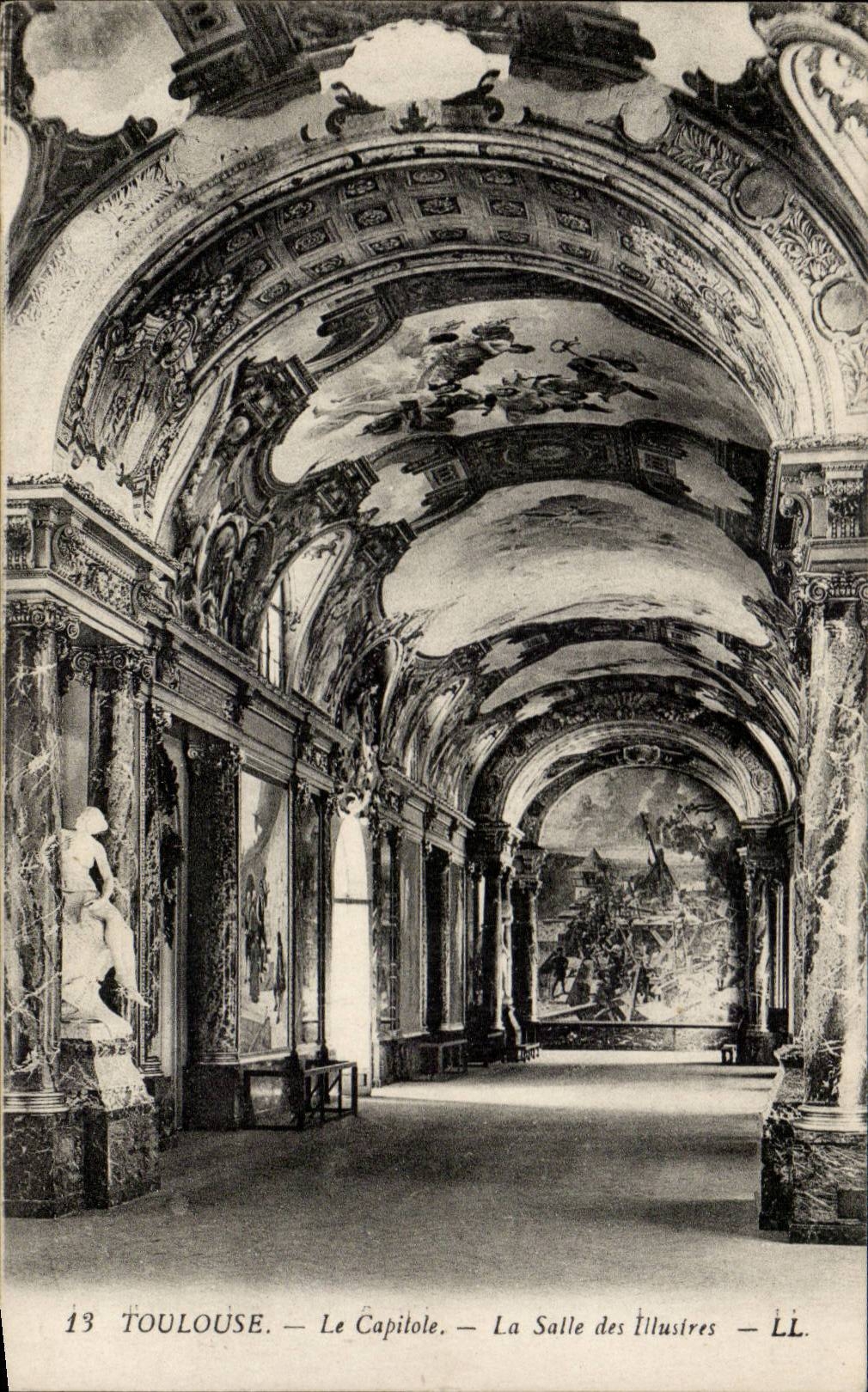 Toulouse — Le Capitole — La Salle des Illustres — LL. — N° 13