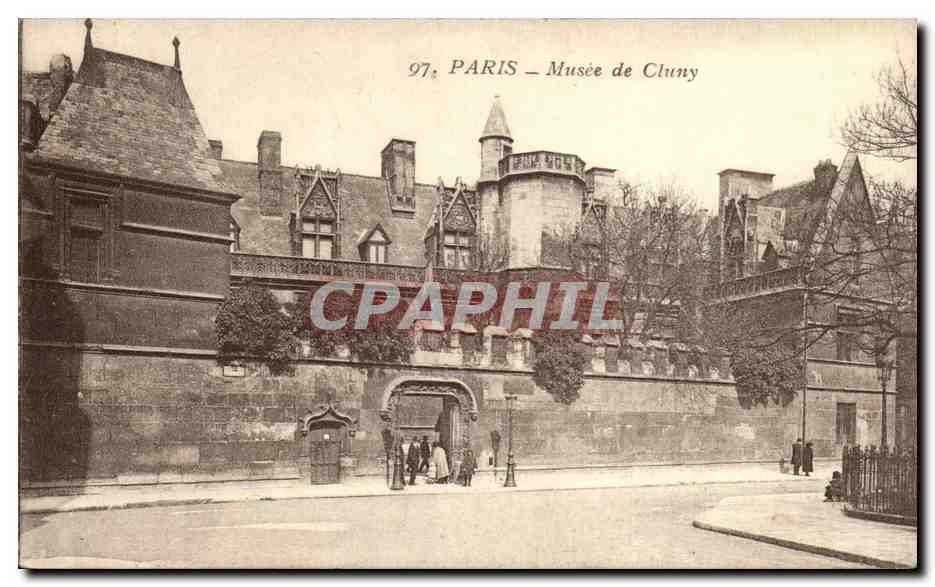 Paris CPA Musee de Cluny