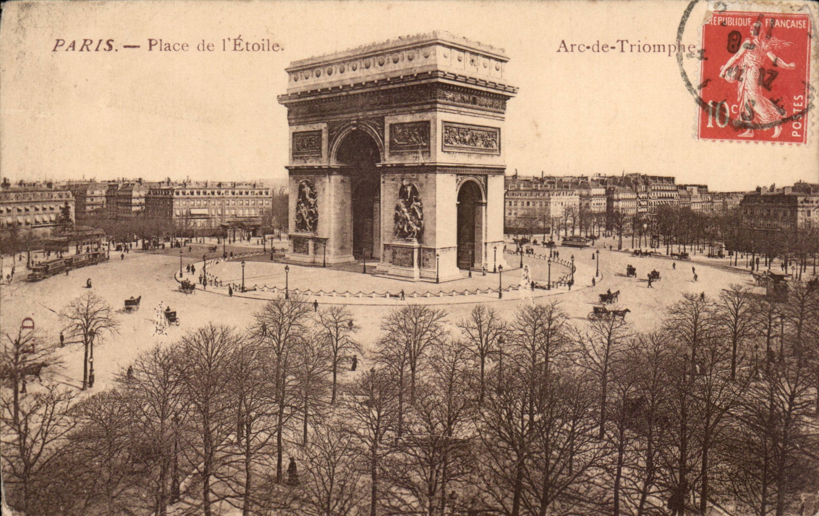 Paris CPA Place de l'Etoile