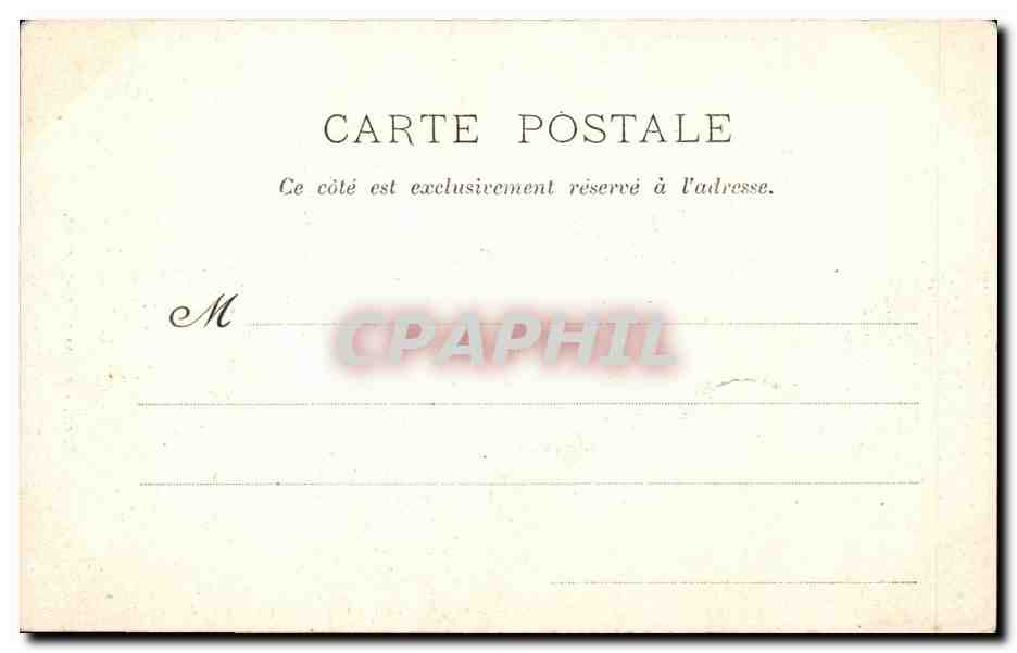 Paris CPA Eglise Saint Laurent — Verso