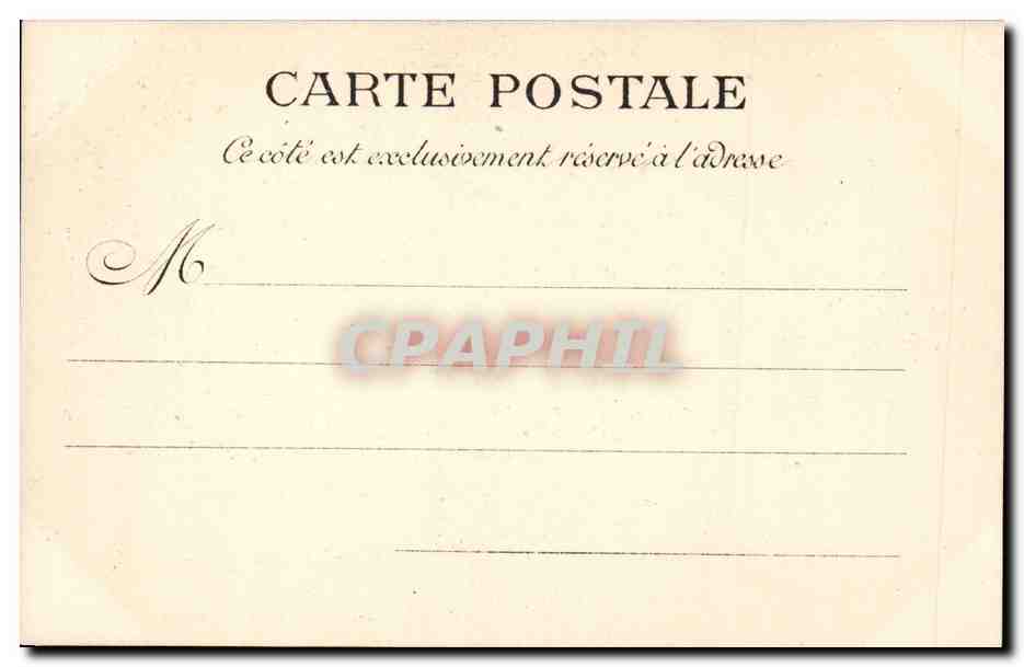 Paris CPA Hotel de Sens — Verso