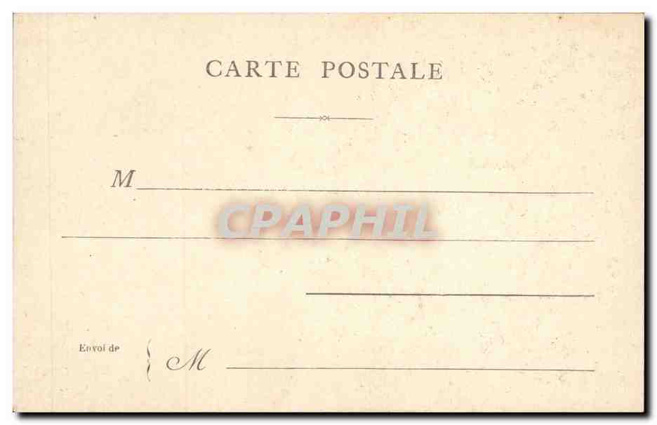 Paris CPA Saint Etienne du port — Rückseite