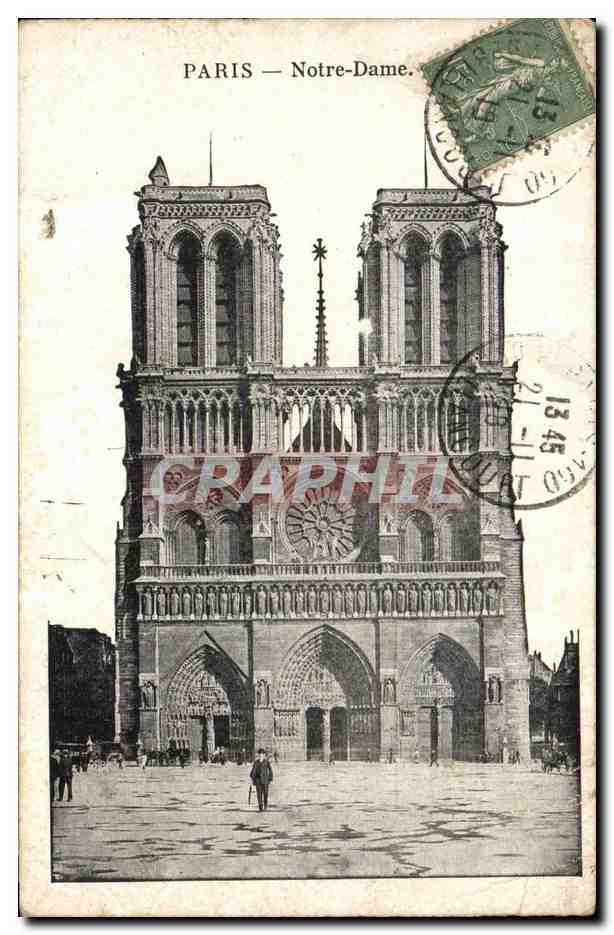 Paris CPA Notre DAme