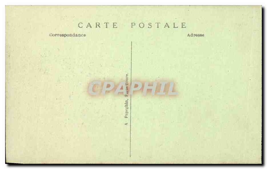 Paris CPA L'arc de triomphe et la tombe du soldat inconnu — Rückseite