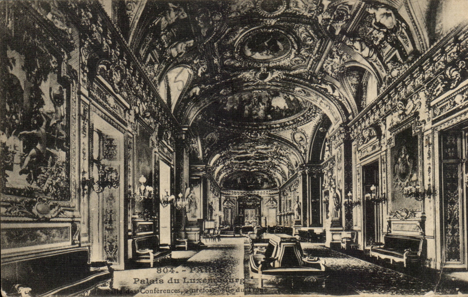 Paris CPA palais du Luxembourg