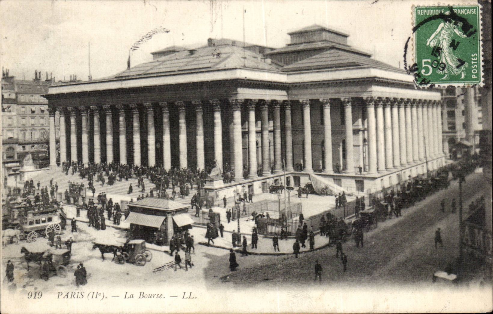 Paris CPA La Bourse
