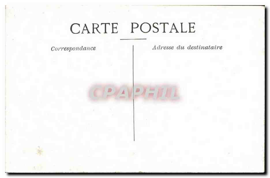 CPA Fantaisie Retour du bucheron Matinee d'octobre ( metier ) — Rückseite