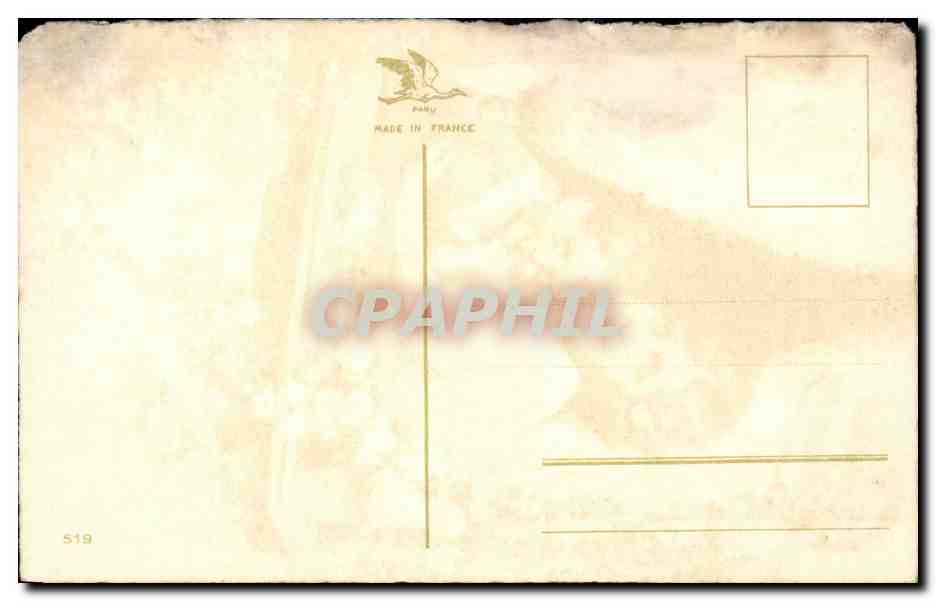 CPA Fantaisie Enfants Bonne annee — Verso