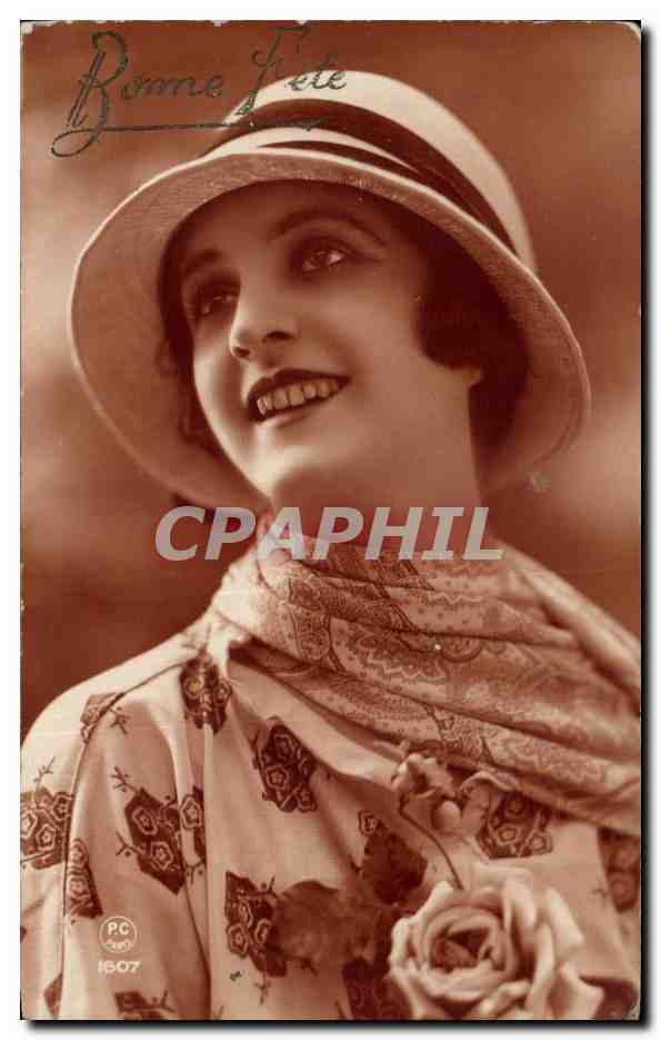 CPA Fantaisie Femme