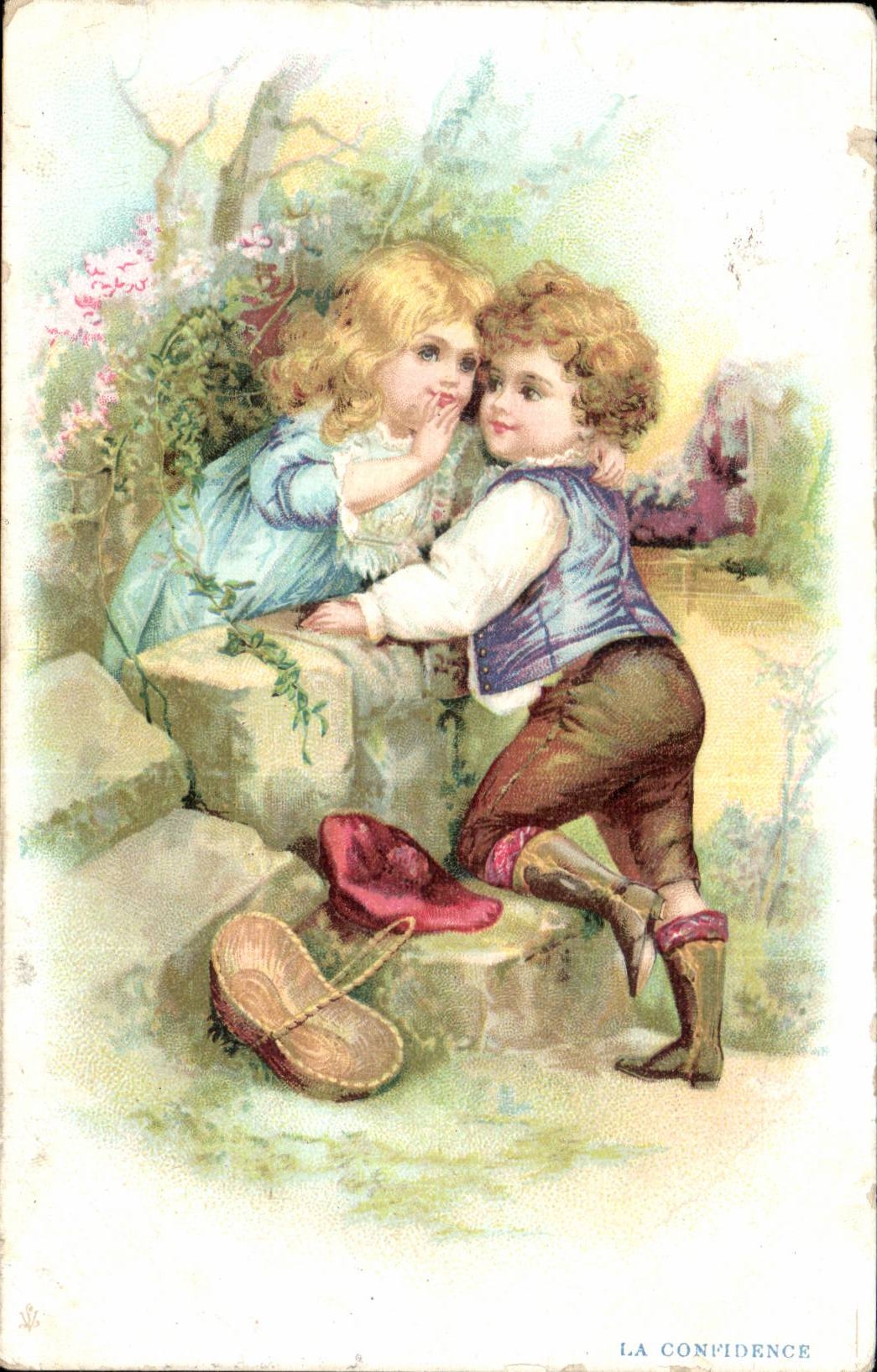 CPA Fantaisie Enfants