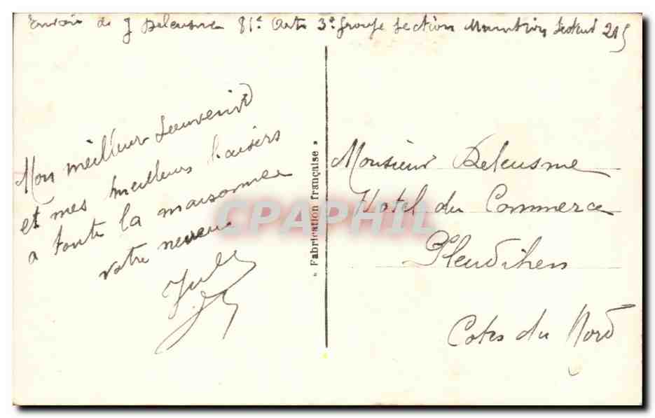 Femme au balcon — roses — éditeur DIX n° 677 — Reverso