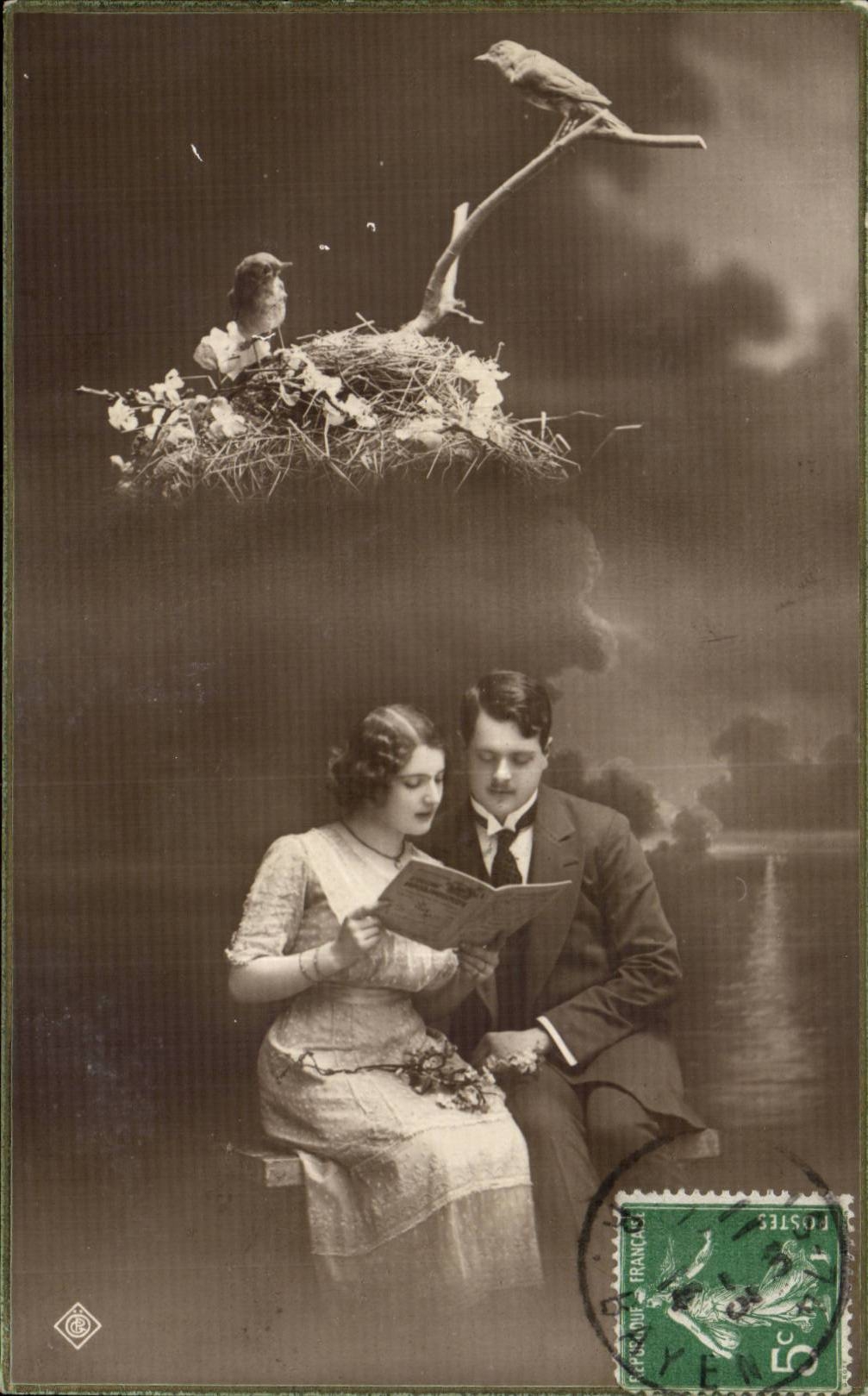 CPA Fantaisie Femme