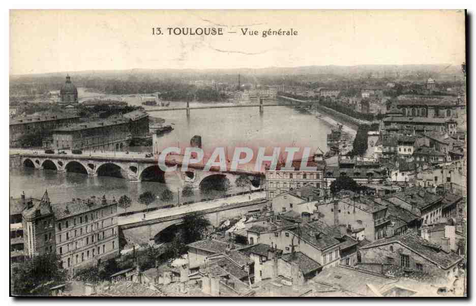 Toulouse CPA Vue generale