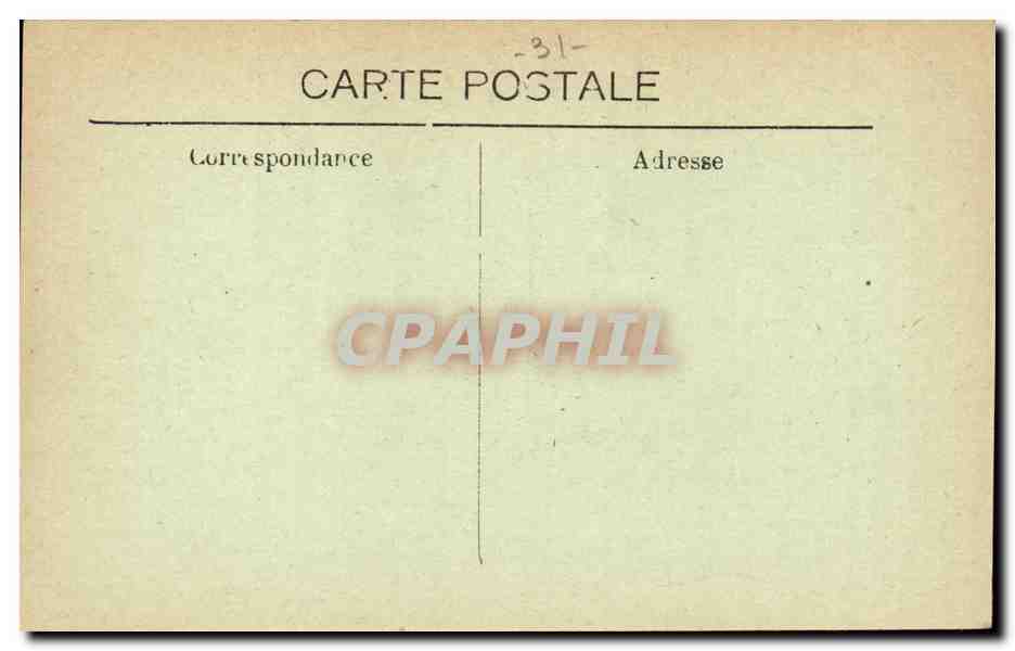 Toulouse CPA Vue generale — Verso