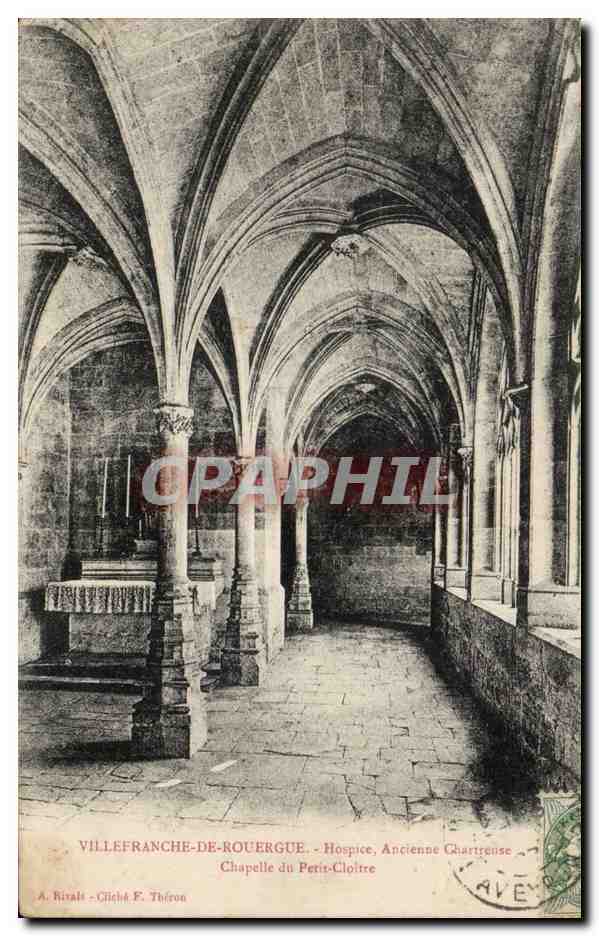 Villefranche-de-Rouergue - Hospice, Ancienne Chartreuse - Chapelle du Prieuré
