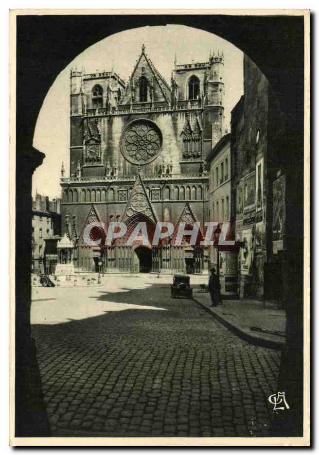 CPA Lyon Cathedrale Saint Jean