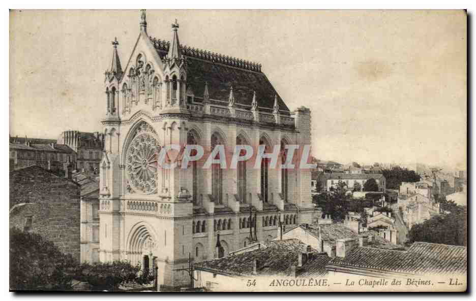 CPA Angouleme La cahpelle des Bezines