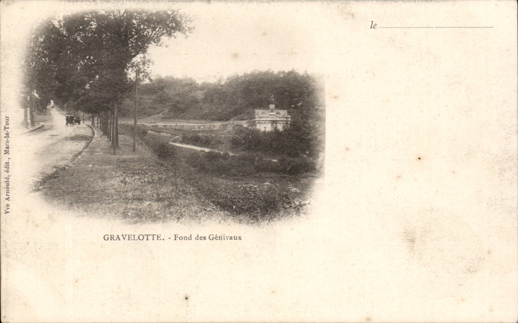 CPA Gravelotte Fond des Genivaux