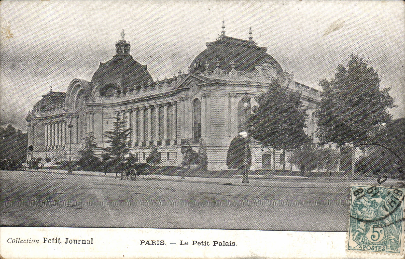 Paris CPA Le petit palais