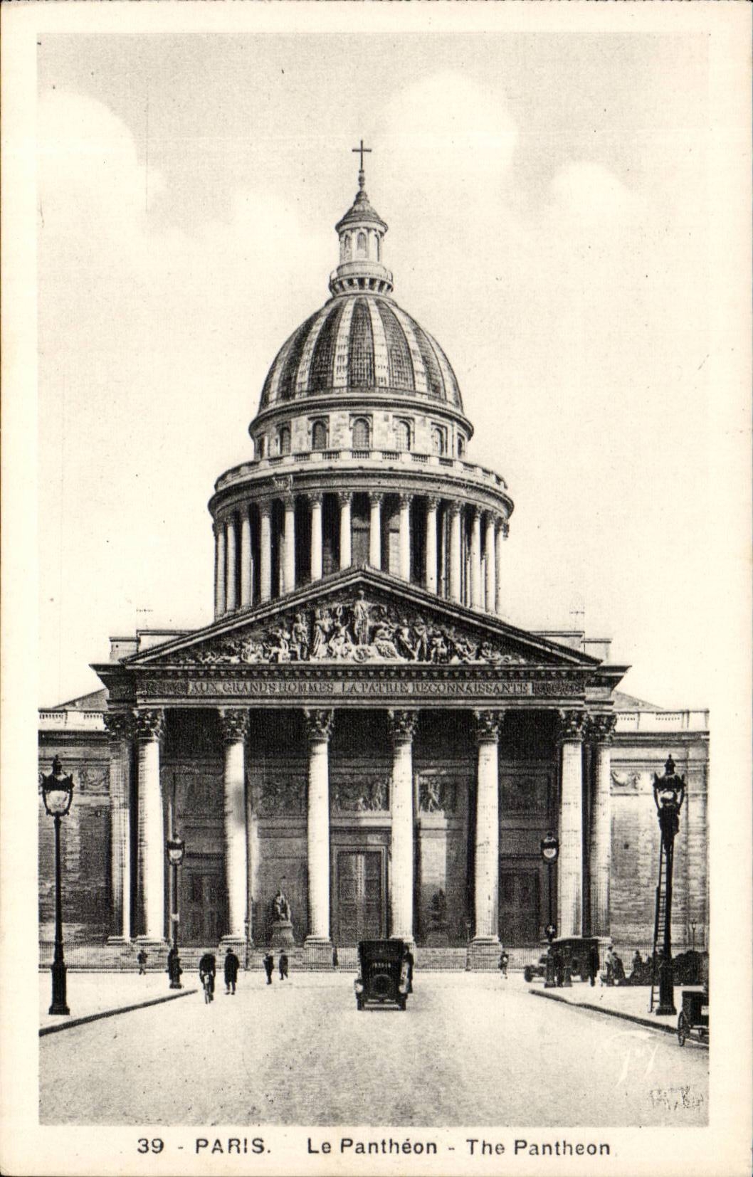 Paris CPA Le pantheon